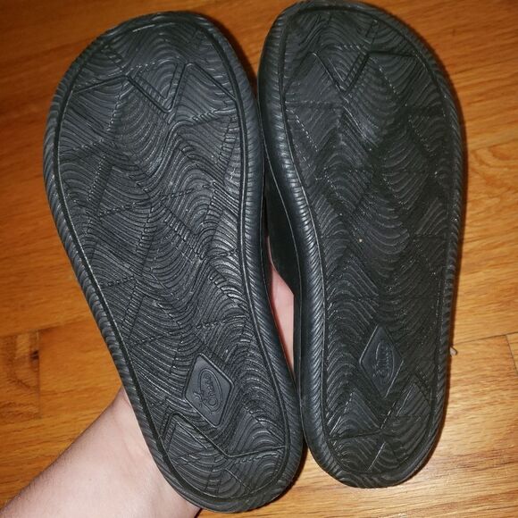 Chaco Chillos Kids Black sandals size 1 - Picture 5 of 6